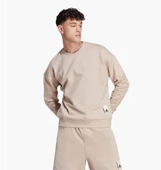 Свитшот мужской Adidas Sportswear Lounge Fleece Sweatshirt Beige IA9362