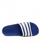 Тапочки унисекс Adidas Adilette White/Blue IG7500