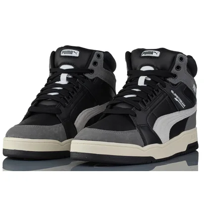 Кроссовки мужские Puma Slipstream Mid Heritage Black/Grey 386545-04