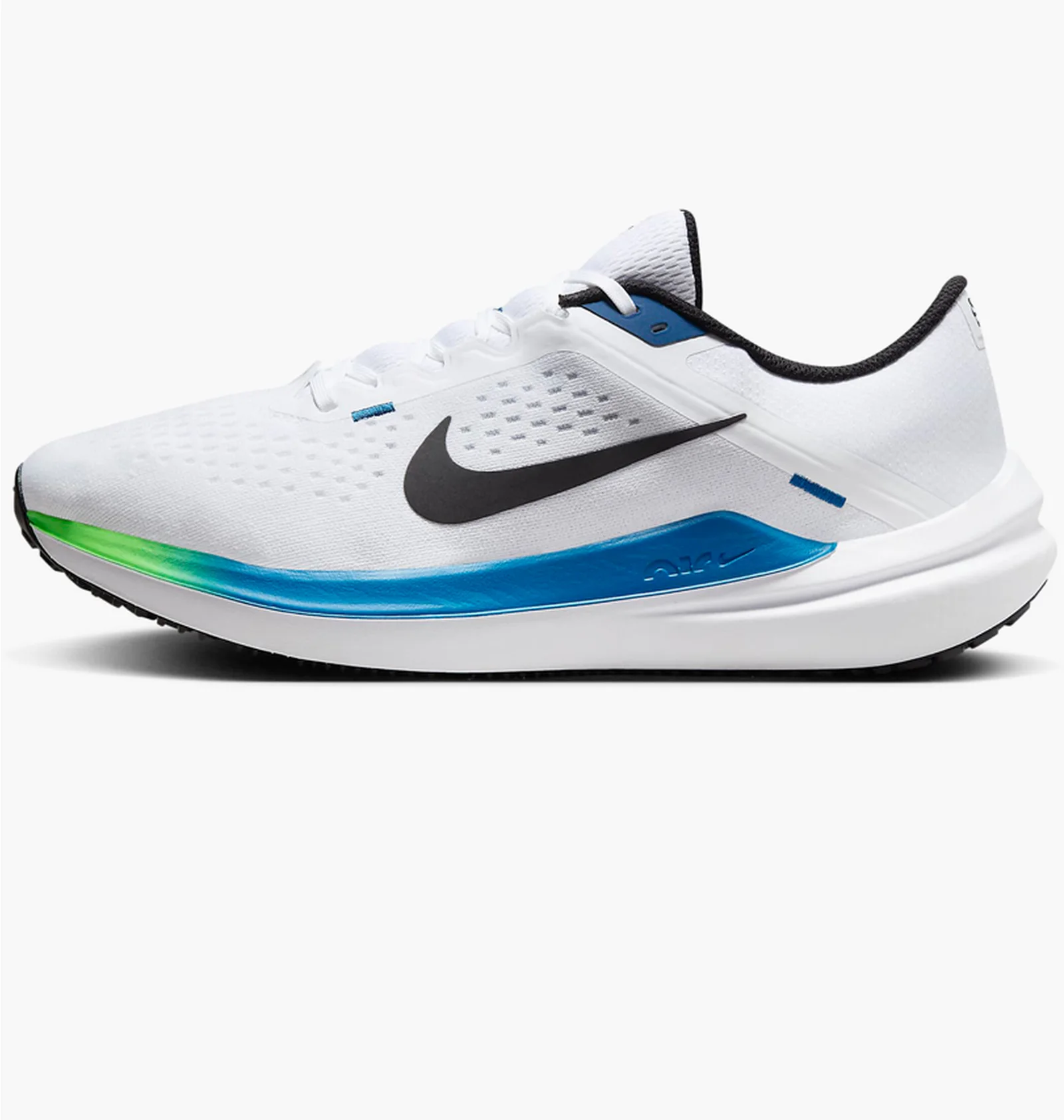 27cm ナイキ エアライナー ウィングチップ ホワイト ᐉ Кросівки чоловічі Nike Winflo 10 Road Running Shoes White