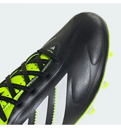 Бутсы мужские Adidas Copa Pure 3 League Firm/Multi-Ground Black/Green JH6298