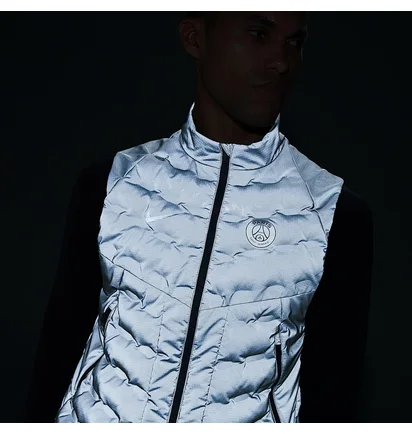 Жилетка мужская Nike Psg Running Division Grey HM4241-027