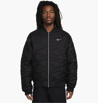 Куртка мужская Nike Sportswear Swoosh Quilted Jacket Black FV6151-010