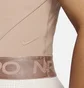 Топ женский Nike Pro Dri-Fit Crop Top Brown FQ7934-283