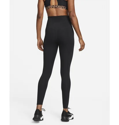 Леггинсы женские Nike W Nk One Df Hr Tght Black Dm7278-010