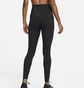 Леггинсы женские Nike W Nk One Df Hr Tght Black Dm7278-010