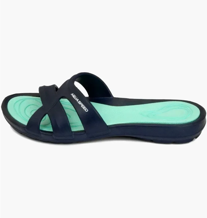 Тапочки жіночі Aqua Speed Panama 6601 Turquoise/Blue 513-10