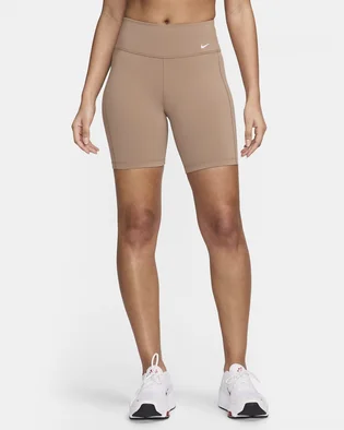Шорты женские Nike One Leak Protection Brown DZ5312-283