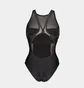 Купальник женский Arena Mesh Panels Swimsuit Swim Pro Black 006659-500