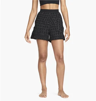 Шорты женские Nike Yoga Therma-Fit Luxe Shorts Black DV4320-010