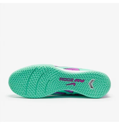 Футзалки унисекс Nike Air Zoom Mercurial Vapor Xv Academy Ic Turquoise DJ5633-300