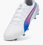 Бутсы унисекс Puma King Match Fg/Ag White 107863-02