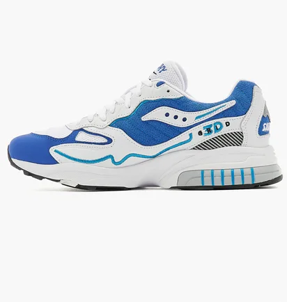Кросівки унісекс Saucony 3D Grid Hurricane White/Black S70646-2
