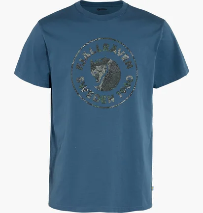Футболка мужская Fjallraven Abisko Indigo Blue 86975-534