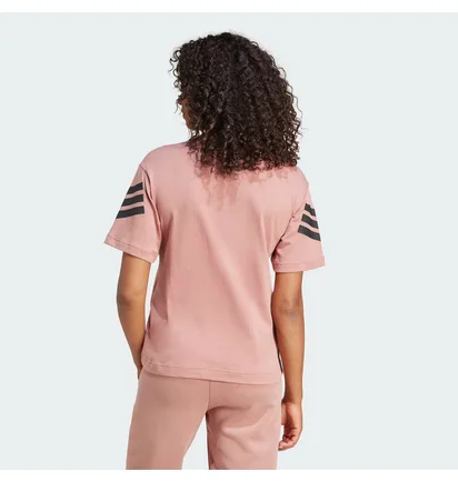 Футболка жіноча Adidas Future Icons 3-Stripes Sportswear Beige JE0244