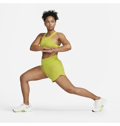 Топ женский Nike Df Swsh Hn Bra Green DV9994-308