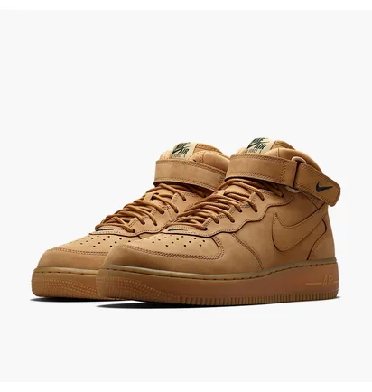 Кроссовки мужские Nike Air Force 1 Mid 07 Prm Qs Brown 715889-200