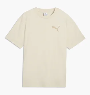 Футболка чоловіча Puma Ess Elevated Cat Logo Beige 634391-87
