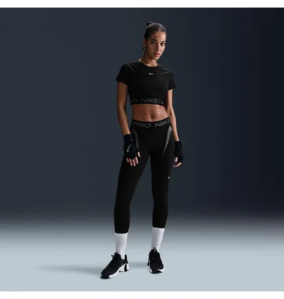 Топ женский Nike Np Dri-Fit Ss Crop Top Tt Gx Black HM6369-010
