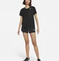 Футболка женская Nike Dri-Fit Race Czarna Black DD5927-010