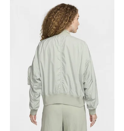 Олимпийка женская Nike Sportswear Essential Oversized Bomber Jacket Olive FN2839-370