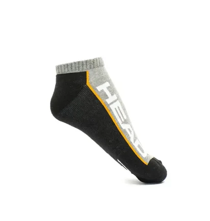 Шкарпетки унісекс HEAD Stripe Sneaker Grey/Black (2 пари) 781008001-235