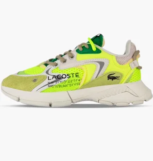 Кроссовки женские Lacoste Neo Yellow/Green 745SFA0001Y21
