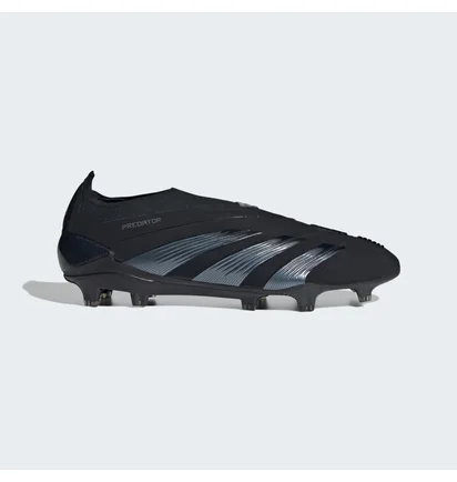 Бутси унісекс Adidas Predator 24 Elite Laceless Firm Ground Cleats Black IE1807