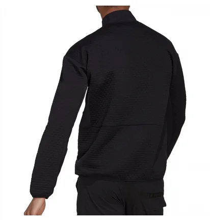 Кофта мужская Adidas Terrex Hike Half Zip Long Sleeve Fleece Top Black HH9252