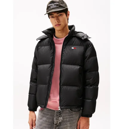 Пуховик мужской Tommy Jeans Black DM0DM22036-BDS