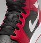Кроссовки детские Air Jordan 1 Mid Gs Red/Black DQ8423-061