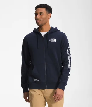 Толстовка чоловіча The North Face Brand Proud Full Zip Hoodie Blue NF0A3Y9G-RG1