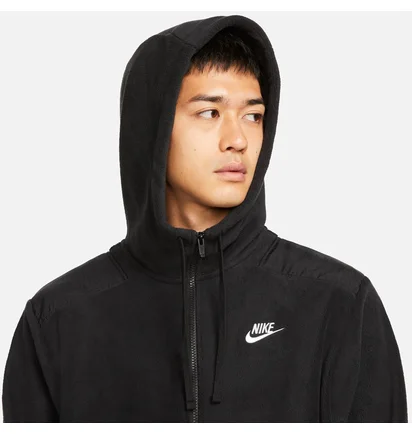Толстовка мужская Nike Nsw Spe+ Flc Fz Top Winter Black DD4882-010