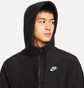 Толстовка мужская Nike Nsw Spe+ Flc Fz Top Winter Black DD4882-010