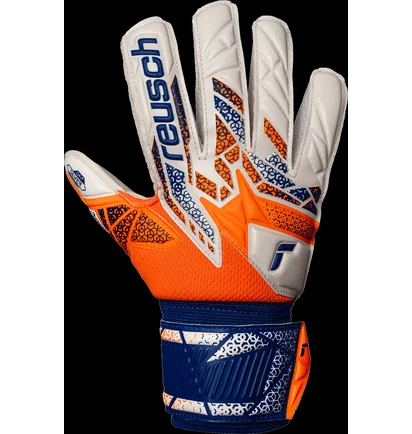 Рукавиці воротарські дитячі Reusch Attrakt Silver Junior Orange 5572214-2500