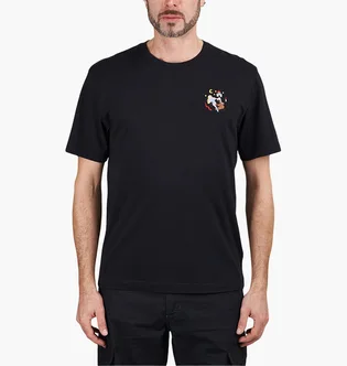 Футболка мужская Carne Bollente Middle Edging T-Shirt Black AW23ST0102-BLACK