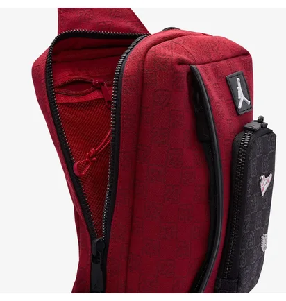 Сумка мужская Air Jordan 23 Monogram Red/Black MA9042-H15