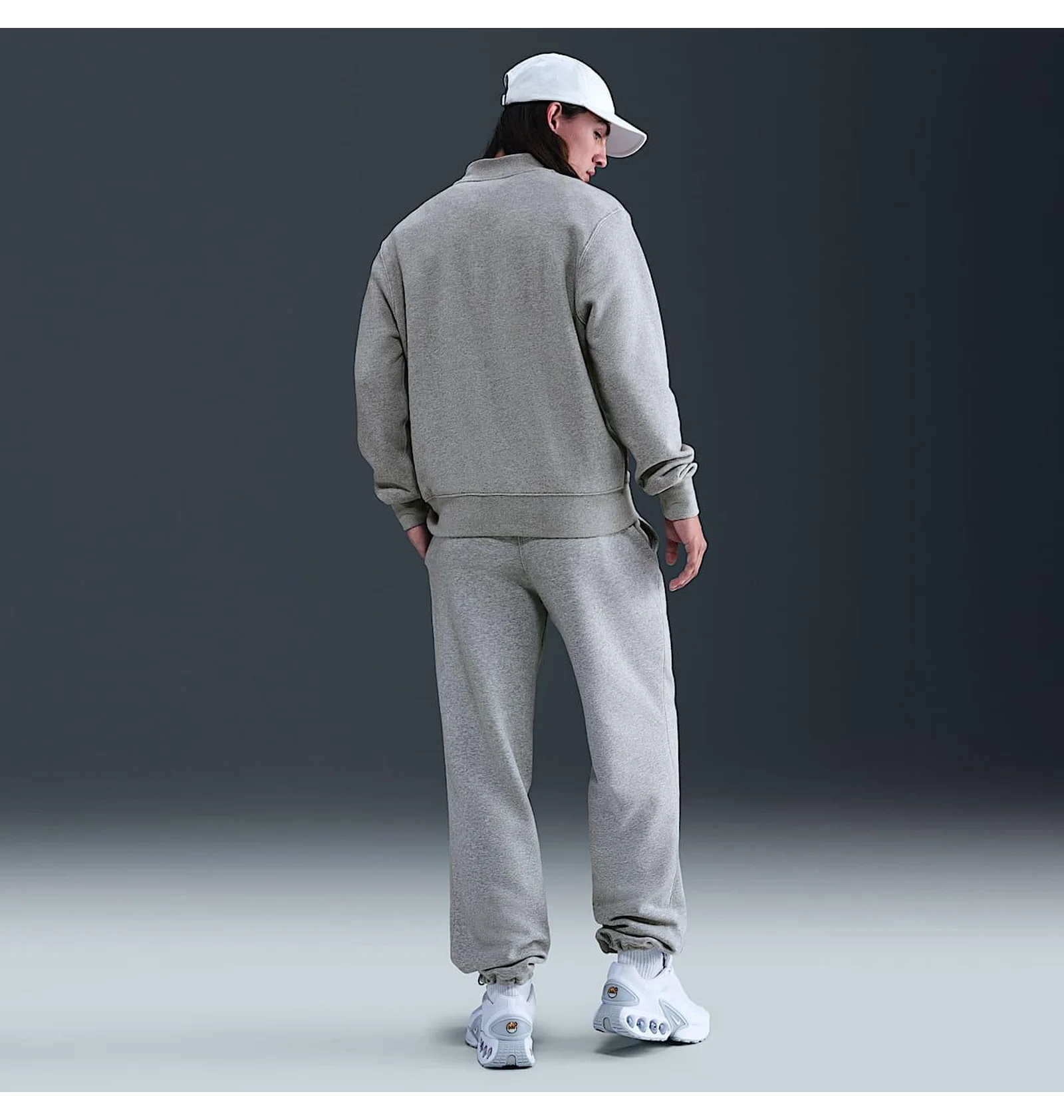 ᐉ Кофта мужская Nike Club 1/2 Zip Fleece Grey FN3864-063 - купить