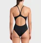 Купальник женский Arena Diamond Swimsuit Lightdrop Bac 42 Black/White 007757-510