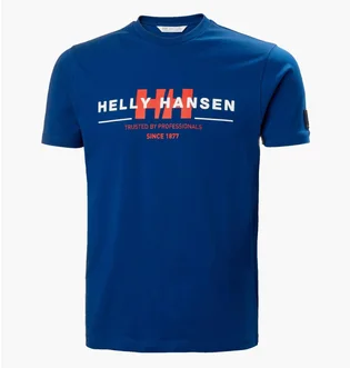Футболка мужская Helly Hansen Rwb Graphic T-Shirt Blue 53763-607
