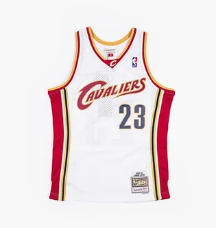 Майка чоловіча Mitchell & Ness Nba Swingman Jersey Cleveland Cavaliers 2003-04 Lebron James White SMJYCP19209-CCAWHIT03LJA