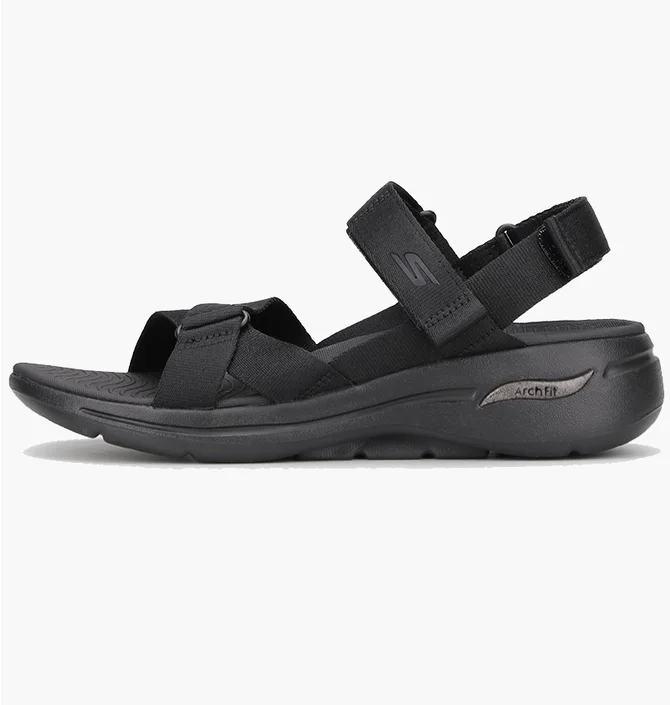 Сандали женские Skechers Go Walk Arch Fit Black 140808-BBK