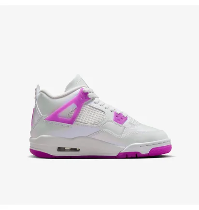 Кроссовки детские Air Jordan 4 Retro Hyper Violet White FQ1314-151