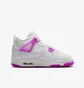 Кроссовки детские Air Jordan 4 Retro Hyper Violet White FQ1314-151
