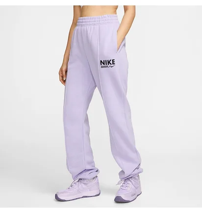 Спортивний костюм жіночий Nike Nsw Flc Os Crew Violet HM4318-515__HM4319-515