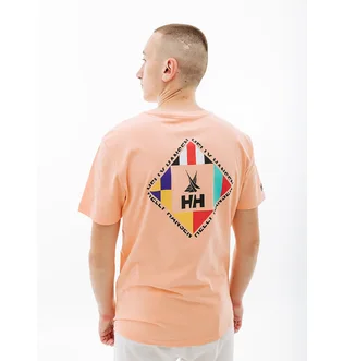 Футболка мужская Helly Hansen Shoreline T-Shirt 2.0 Orange 34222-058