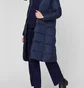 Куртка жіноча Cmp Coat Zip Hood Blue 31K2846-N950