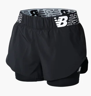 Шорти жіночі New Balance Relentles Black WS23171BK