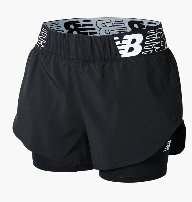 Шорти жіночі New Balance Relentles Black WS23171BK