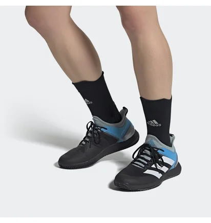 Кросівки чоловічі Adidas Adizero Ubersonic 4 Clay Court Tennis Shoes Black/Blue Gw2516